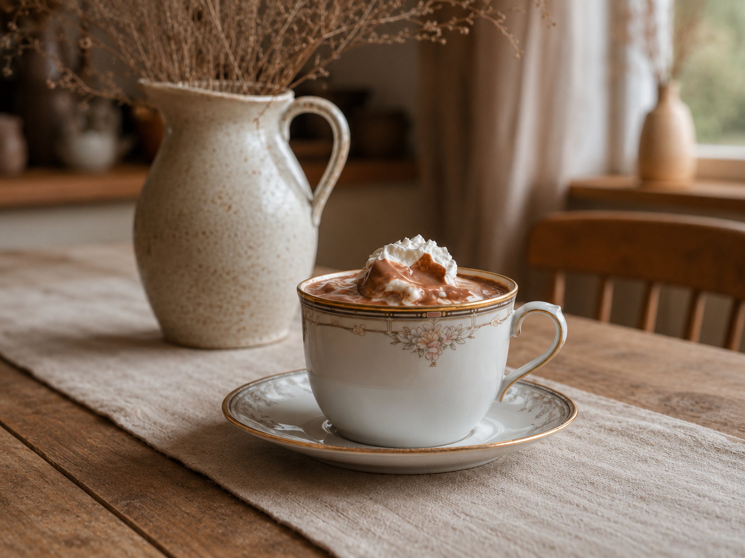 1 JAR - 75% Premium Jamaican Hot Chocolate Blocks